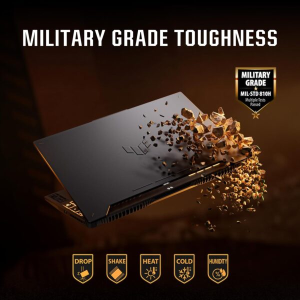 ASUS TUF Gaming A15 FA507NVR-LP023W AMD R7-7435HS/16GB RAM/1TBGB SSD/NVIDIA GeForce RTX 4060 8GB/15.6 FHD(1920x1080) 144Hz/Windows11 Home/1-Zone RGB - Mecha Gray